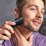 Aparat de tuns PHILIPS Hairclipper Seria 5000 HC5630/15, Acumulator, 90 min autonomie, Argintiu, L x A x I (mm) 69x193x224