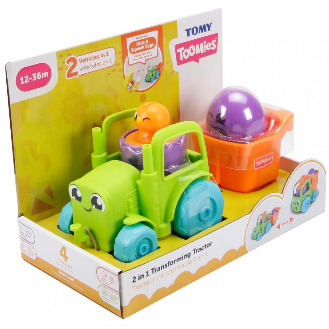 JUCARIE 2IN1 TRACTORAS, TOMY