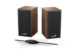 Boxe Genius 2.0 SP-HF180, 6W RMS, USB, Wood