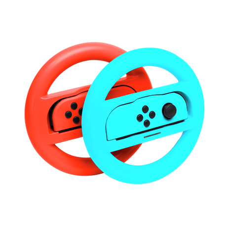 Pachet accesorii Trust pentru conosola Nintendo Switch, pachetul contine: husa de transport, 2 x prinderi Joy-Con, 2 x volan, sticla securizata pentru Switch, sticla securizata pentru Switch OLED, stand de incarcare, cablu USB-C-A, manual de utilizator