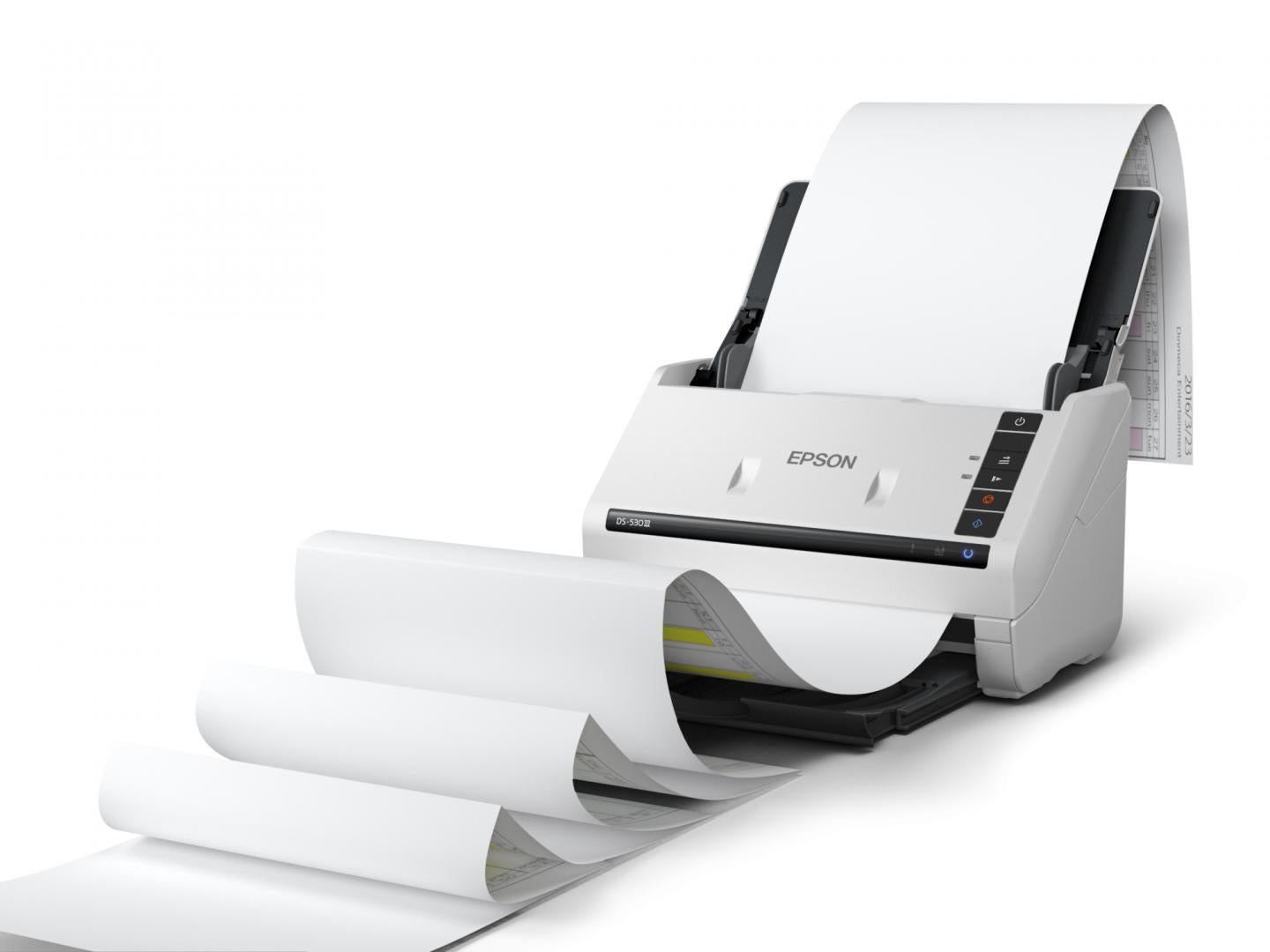 Scanner Epson WorkForce DS-530III, A4, Duplex, Sheetfed, USB