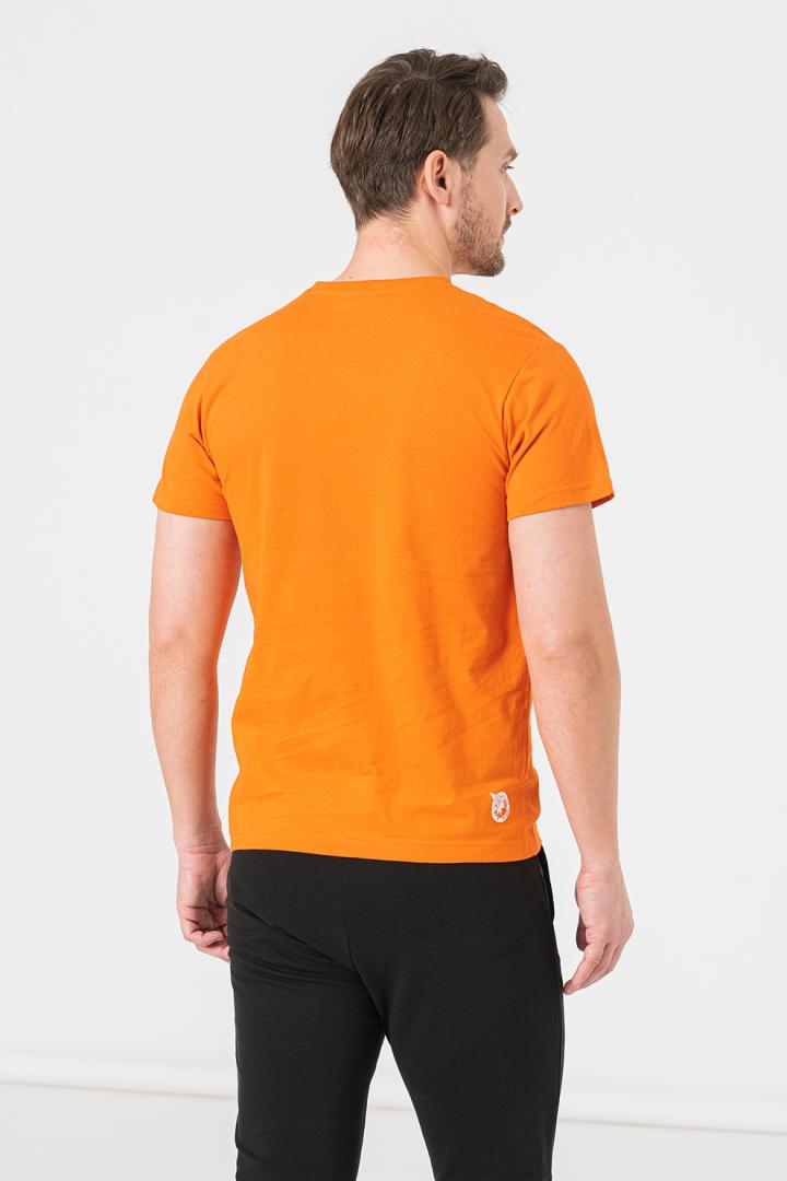 TRICOU  CERB FAMILIE BARBATI ORANGE-XXL
