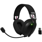 Casti wireless Fury Fukiya F6, interfata USB-C, sunet stereo, frecventa raspusn 20 - 20000 Hz, timp de utilizare 40 h, iluminare, negru